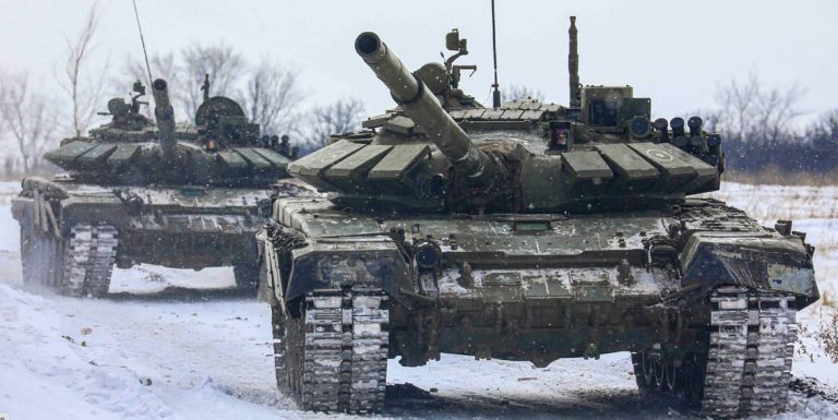 Rusia trimite zece blindate de tip BMP-T „Terminator” în Donbas