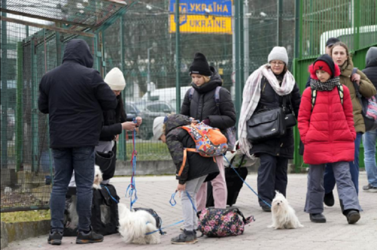 VIDEO |  300 de refugiaţi ucraineni, aflaţi într-un tren special, au optat să rămână la Buzău, unde vor fi cazaţi în hoteluri, internate şi pensiuni