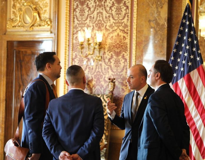 Ambasadorul Andrei Muraru, întâlnire cu procurorul general al statului Utah
