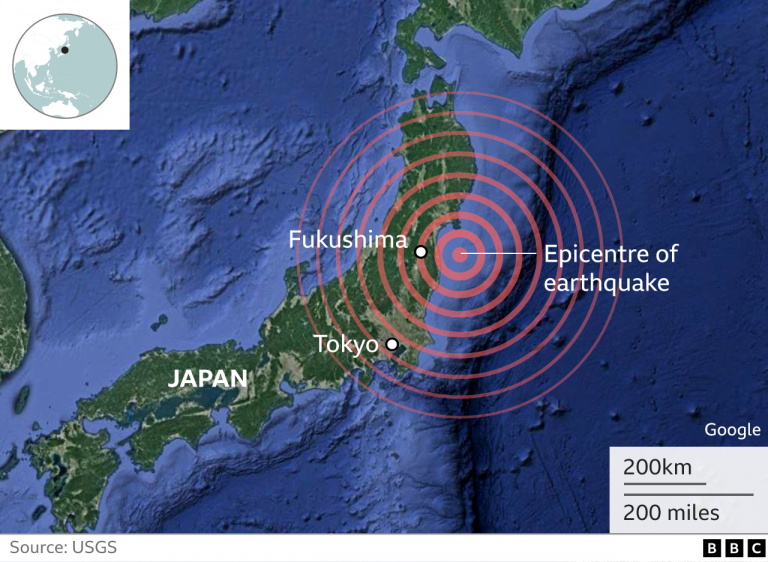 Cutremur de magnitudinea 7,3 în estul Japoniei, resimţit la Tokyo. Alertă de tsunami pe coasta de nord-est