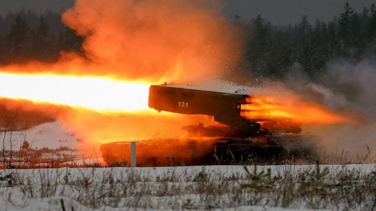 Ambasadoarea Ucrainei în SUA spune că Rusia a folosit luni o armă termobarică împotriva ucrainenilor