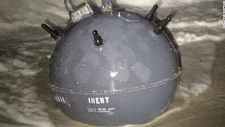 Another naval mine spotted drifting in the Black Sea