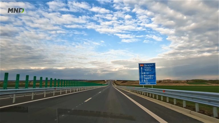 VIDEO | Circulaţia pe lotul 1, tronsonul 2 al Drumului Expres Craiova – Piteşti a fost deschisă