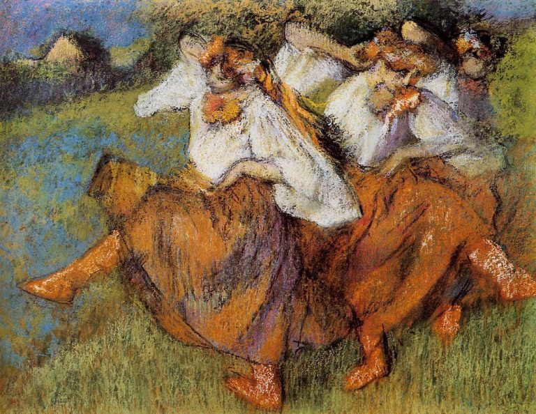 National Gallery din Londra a schimbat titlul tabloului lui Degas ”Dansatoare ruse” cu ”Dansatoare ucrainene”