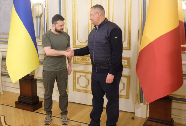 Romanian officials discussed arms deliveries with Zelensky during visit to Kyiv