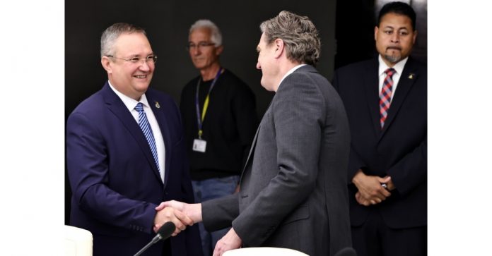 Nicoale Ciucă - delegație senatori americani