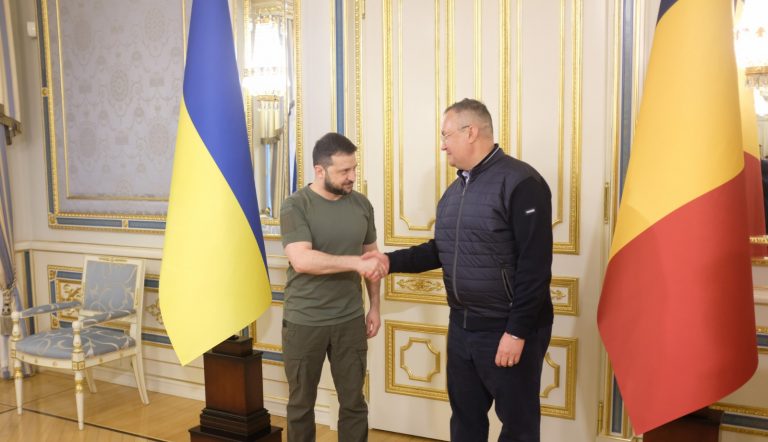Premierul Nicolae Ciucă, întâlnire cu președintele Volodimir Zelenski la Kiev