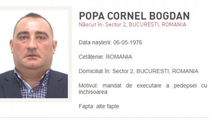 Bogdan Popa, fost director al Administrației Cimitirelor, dat în urmărire