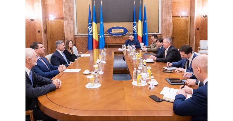 Premierul Ciucă a discutat cu vicepreşedintele companiei Lockheed Martin despre consolidarea Parteneriatului strategic cu SUA