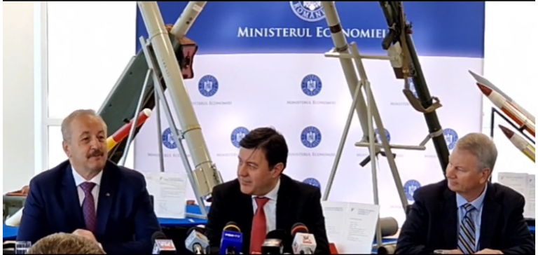 Autoritățile române au semnat un memorandum pentru fabricarea de rachete interceptoare SkyCeptor în țara noastră