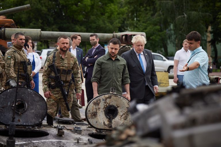 Boris Johnson i-a mulțumit din greșeală lui Putin în locul lui Zelenski