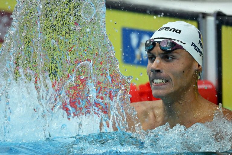David Popovici, primul înotător din România care devine campion mondial la 200 metri liber