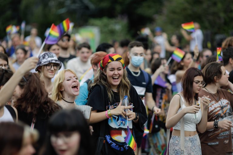 Thousands march in Bucharest LGBT pride parade