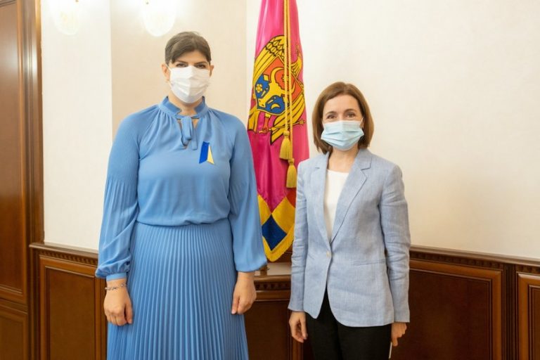 Moldovan president asks Europe’s anti-fraud prosecutor to help confiscate assets of fugitive oligarchs