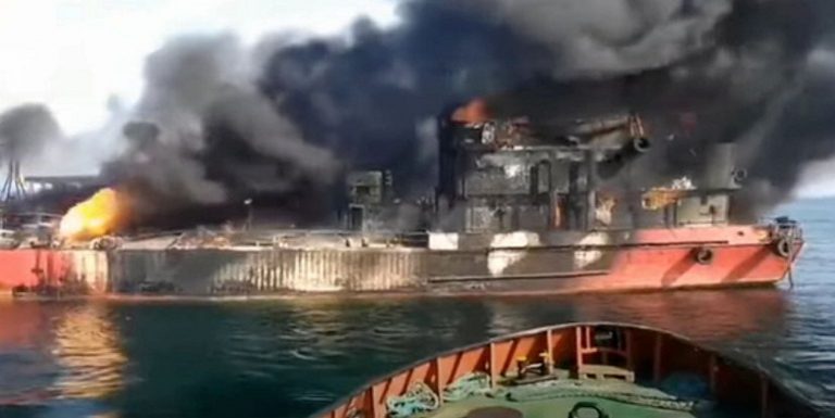 Rusia a atacat pentru a doua oară petrolierul Millennial Spirit sub pavilion moldovenesc, care plutea în derivă în Marea Neagră de peste patru luni