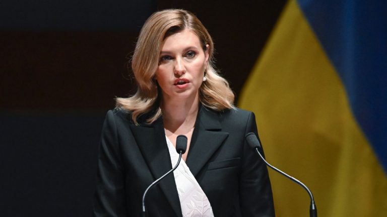 Zelensky’s wife comes out in public plea for help