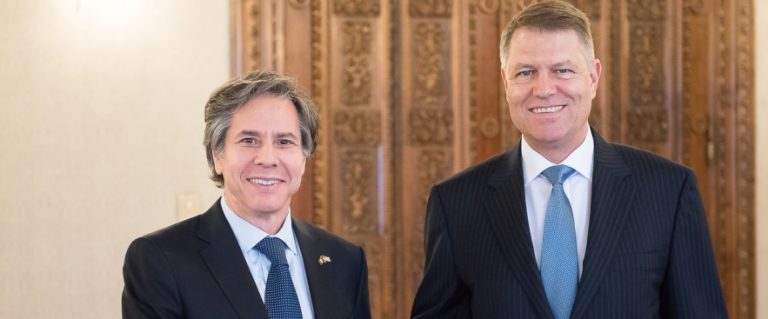 Antony Blinken: Romania, US committed to ‘pushing back Russian aggression’ in the region