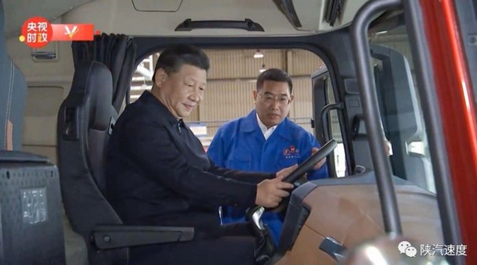 xi jinping camioane