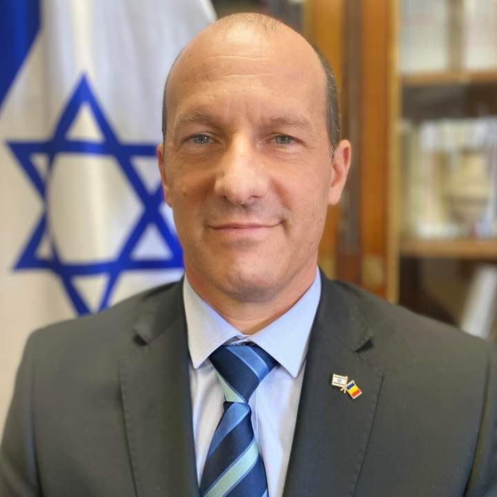 VIDEO | Noul ambasador al Israelului, Reuven Azar, a sosit la Bucureşti
