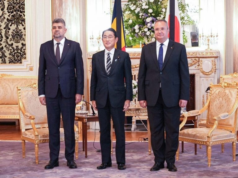 Ciolacu, după întâlnirea cu prim-ministrul Japoniei: I-am transmis că mi-aş dori ca una dintre staţiile care vor compune viitoarea Magistrală de metrou către Otopeni să poarte numele fostului premier Shinzo Abe