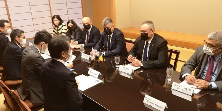 Ciucă și Ciolacu, discuții la Tokyo despre crearea unui parteneriat strategic româno-japonez