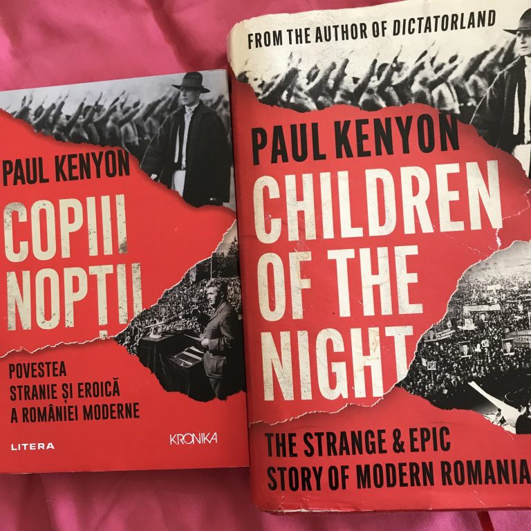 British author Paul Kenyon launches Romanian translation of ‘Children of the Night’ a historical real-life thriller
