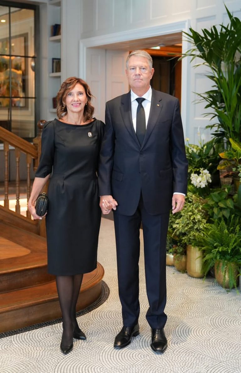 Romania’s president, royals attend reception hosted by King Charles III