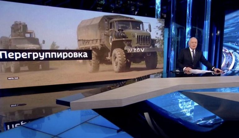 Azilul TV | Cum au prezentat trei televiziuni rusești succesul ucrainenilor și retragerea rușilor