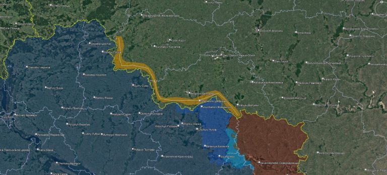 Rusia a construit două linii de apărare la frontiera cu Ucraina, în regiunea Kursk, şi mai construieşte două, una în Kursk şi una în Belgorod
