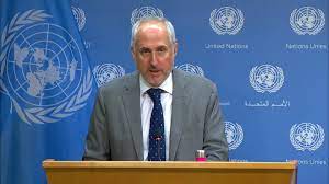 Stephane Dujarric, ONU