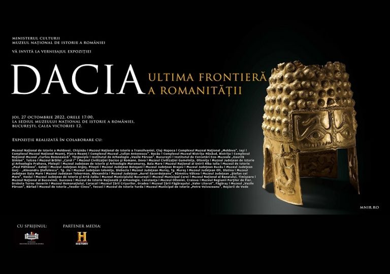 Cea mai mare expoziţie despre daci și geți, organizată în ultimii 25 de ani, va fi deschisă la Muzeul Naţional de Istorie a României