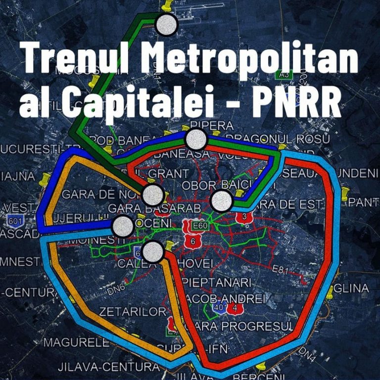 Primăria Capitalei încheie cu CFR un parteneriat pentru realizarea trenului urban şi metropolitan Bucureşti-Ilfov