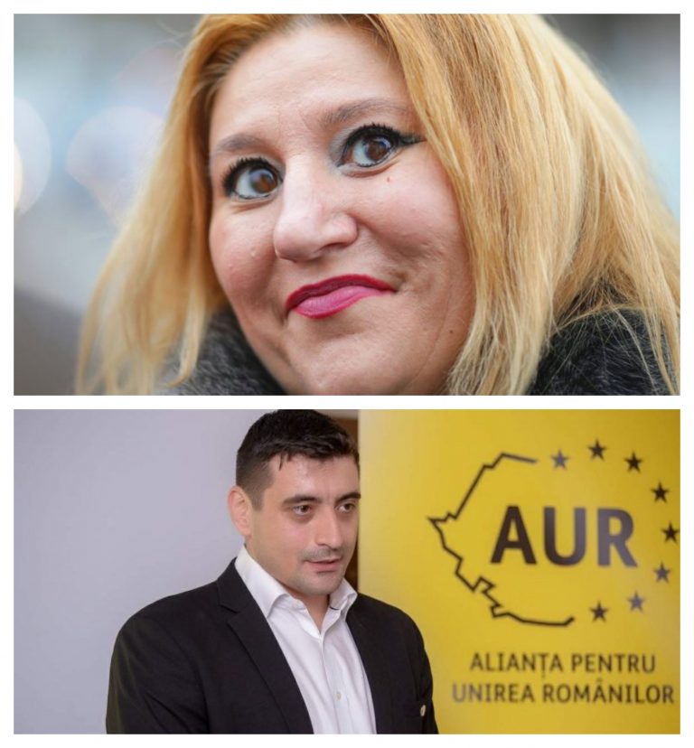 VIDEO | Scandal între extremiști. Şoşoacă, alungată de pe scenă, la mitingul AUR / Simion: Diversionistă PSD. Șoșoacă: Un trădător