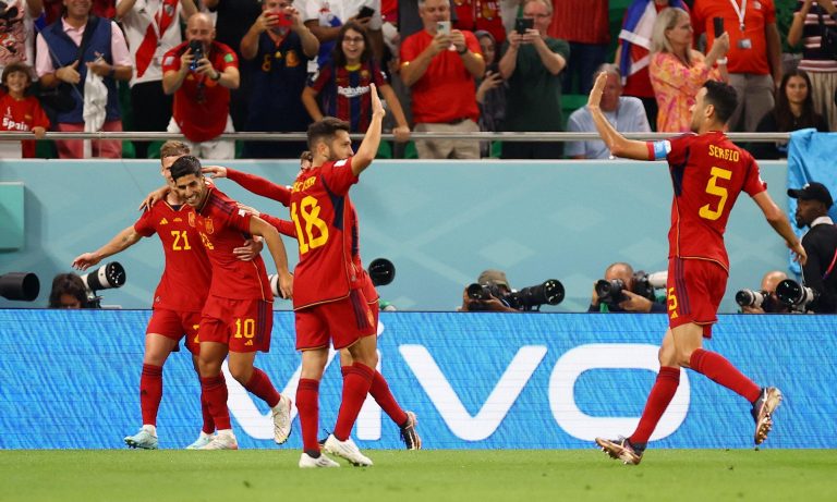VIDEO | CM de fotbal, grupa E. Umilință pentru Costa Rica din partea Spaniei, cu un scor record de 0-7