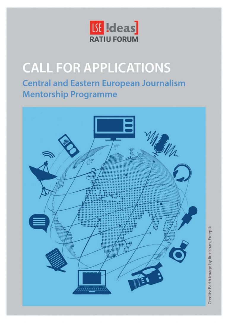 Journalism Mentorship Programme open to early-career journalists