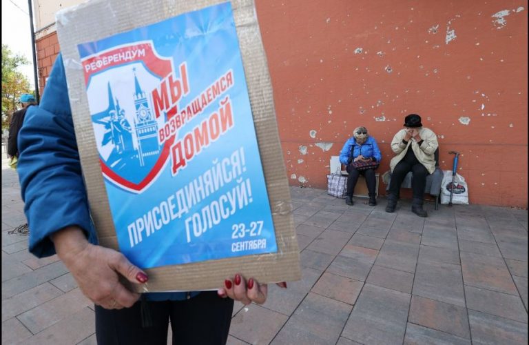 Ucraina cere comunităţii internaţionale să nu recunoască rezultatul alegerilor prezidenţiale din Rusia pe care le cataloghează drept o ”farsă”
