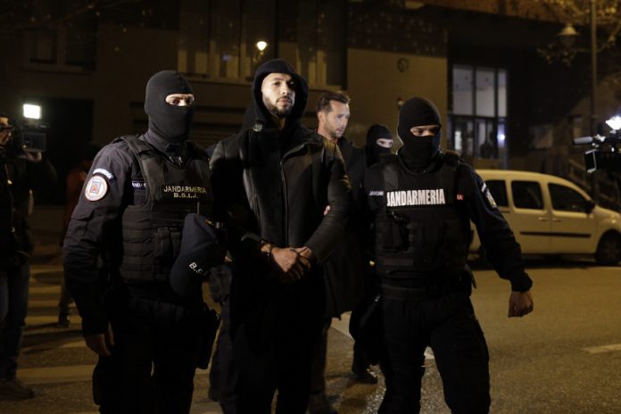 Andrew Tate reținut de DIICOT