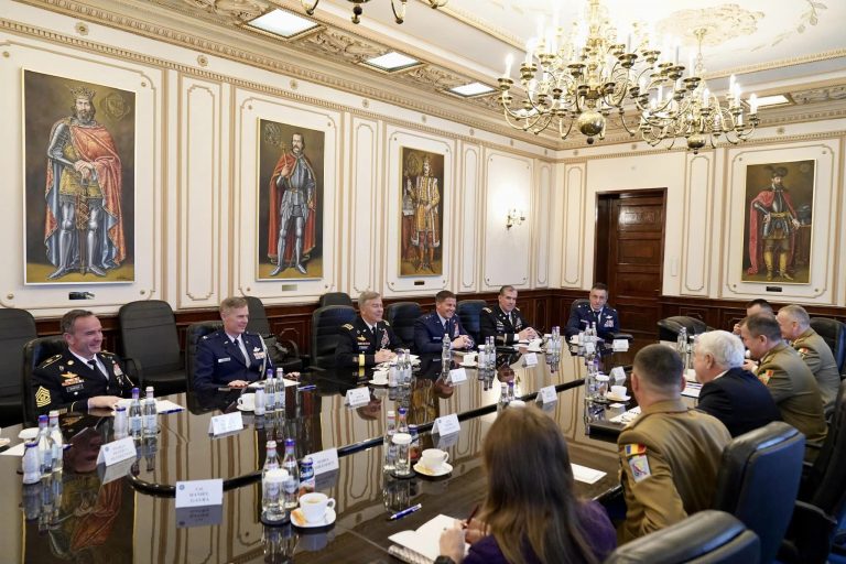 Conducerea MApN – întrevedere cu delegaţia condusă de comandantul Comandamentului pentru Operaţii Speciale ale SUA