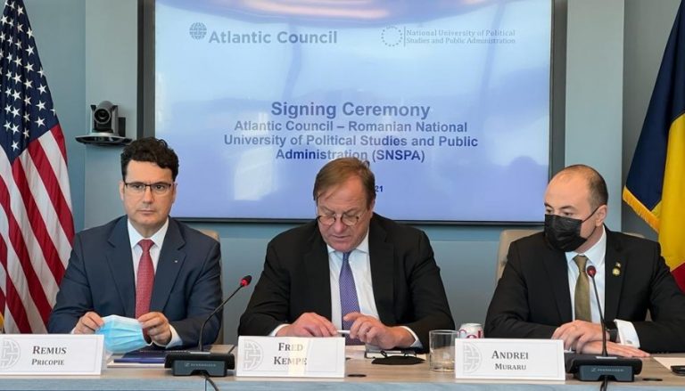 Atlantic Council şi SNSPA creează un task force, axat pe securitatea regiunii Mării Negre