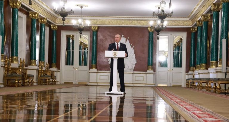 Putin va pune la curent elita Rusiei cu privire la războiul din Ucraina în cadrul discursului de marţi