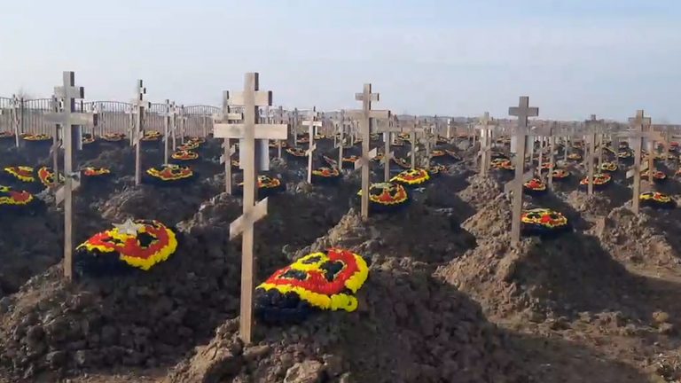 VIDEO | Fotografiile din satelit arată că cimitirul grupului Wagner din Rusia se extinde rapid