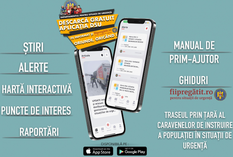 Aplicaţia DSU, lansată în formă actualizată