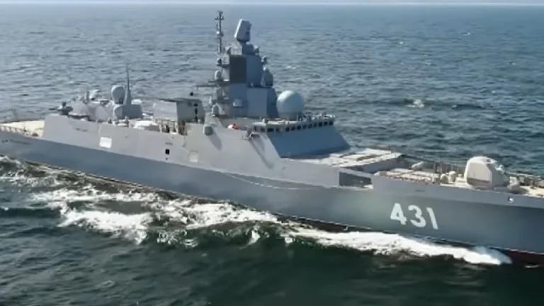„Amiral Gorşkov”, prima fregată rusă echipată cu racheta hipersonică Zircon, este în drum spre Mediterana