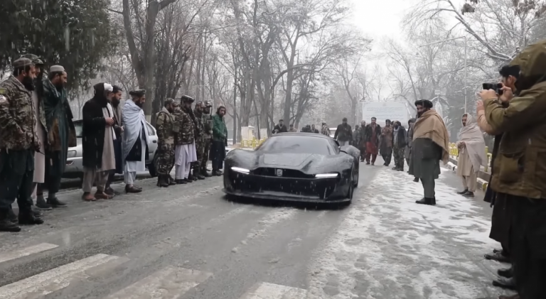 VIDEO | Mada 9, Primul supercar fabricat de talibani în Afganistan