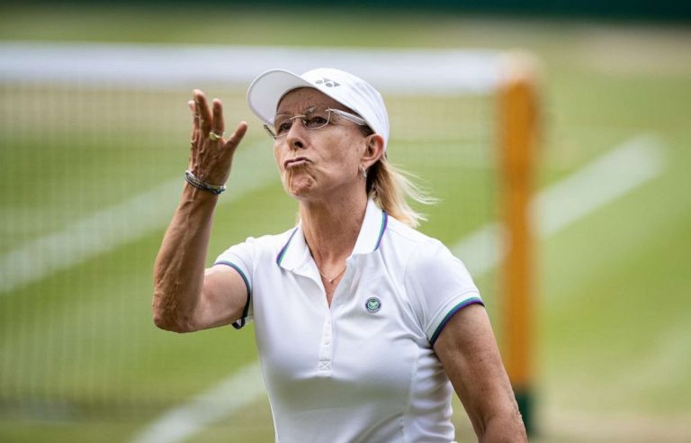 Martina Navratilova, diagnostic terifiant