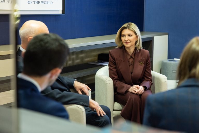 Forumul de la Davos | Prima Doamnă a Ucrainei, Olena Zelenska, apel la solidaritate