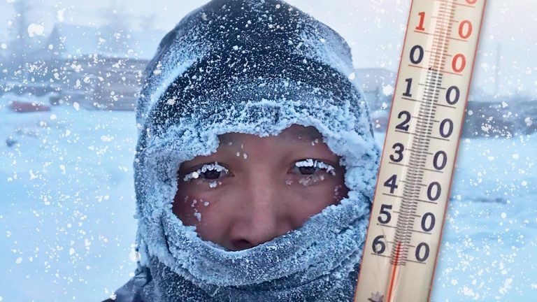 Val de ger anormal de lung în Siberia, temperaturile au atins minus 50 de grade Celsius în cel mai friguros oraş