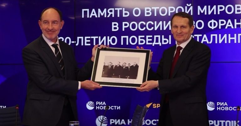 Nepotul lui de Gaulle, „prostituție” propagandistică la Moscova, alături de Narîșkin