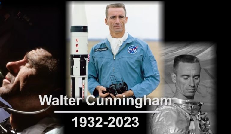 A murit Walter Cunningham, ultimul astronaut din misiunea Apollo 7