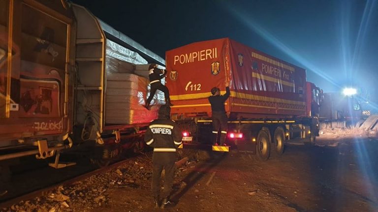 Al doilea tren cu ajutoare din rezerva RescEU a plecat din România către Turcia